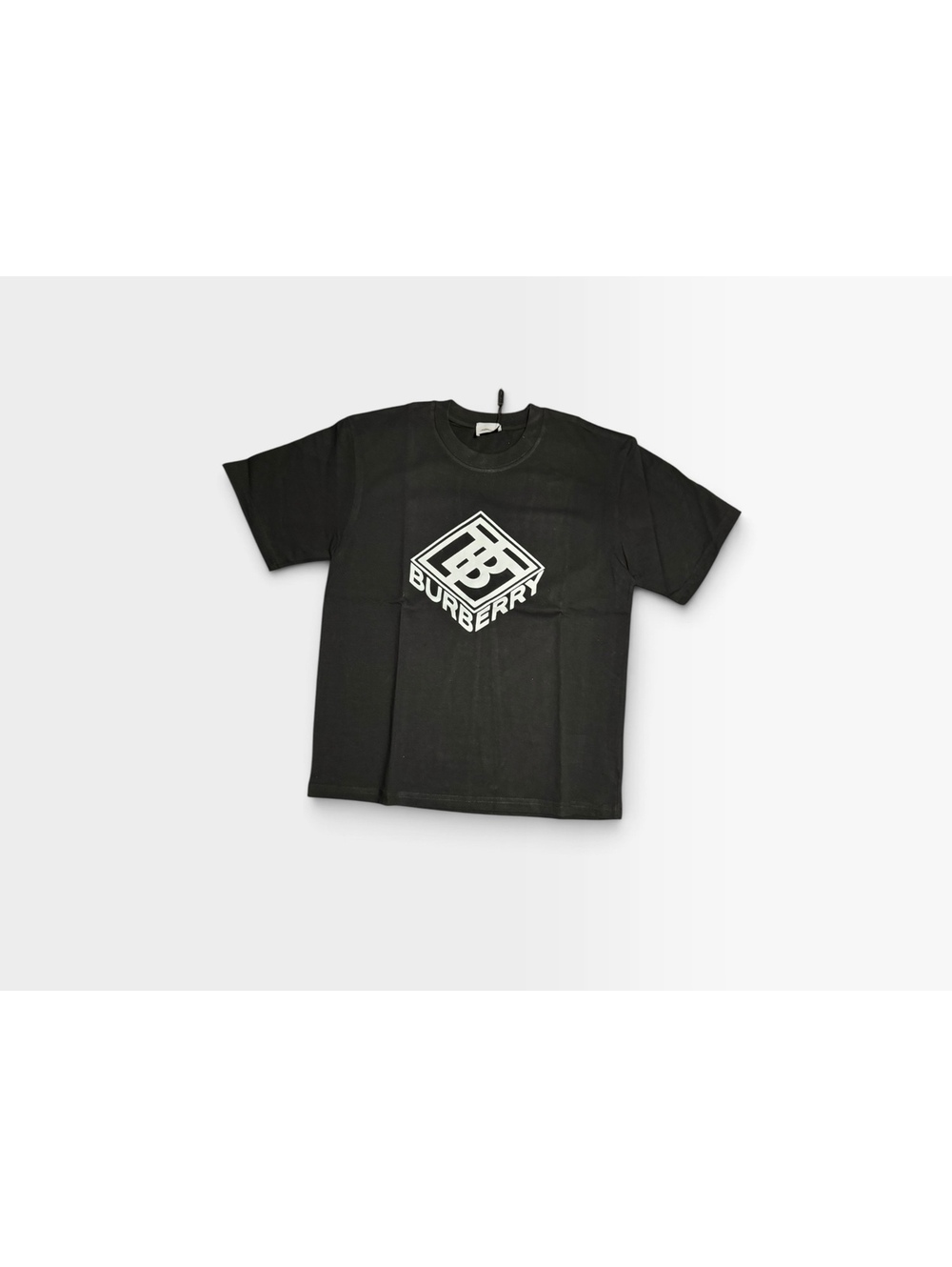 Black Burberry TB logo T-shirt